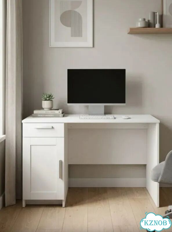 Стол письменный, IKEA Brimnes, 65x120х75 см,белый фото 3