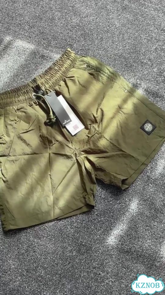 Stone island шорты темно-зеленые фото 1