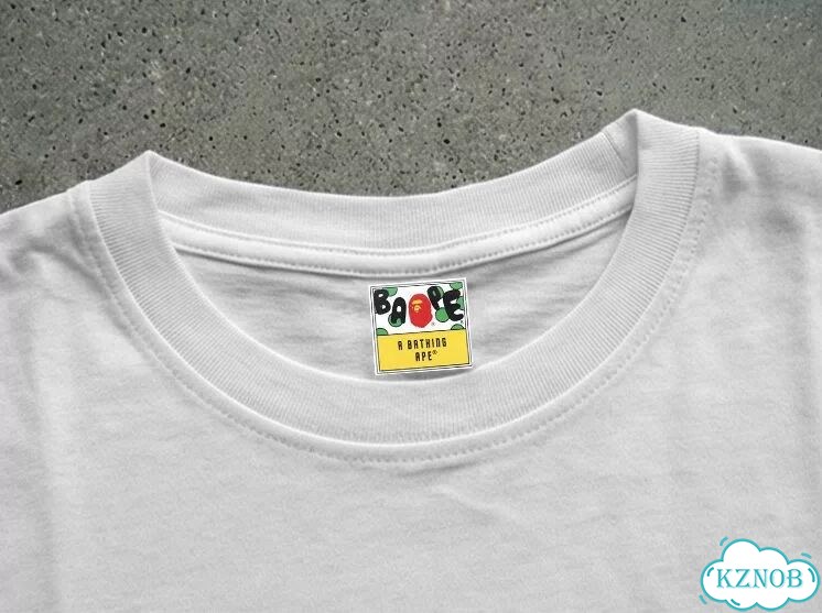 Футболка белая Bape Baby Milo DAC0120 streetwear vintage фото 5