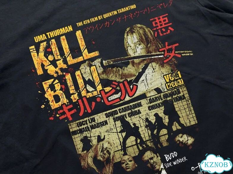 Лонгслив черный Kill Bill Убить Билла AD0035 фото 3