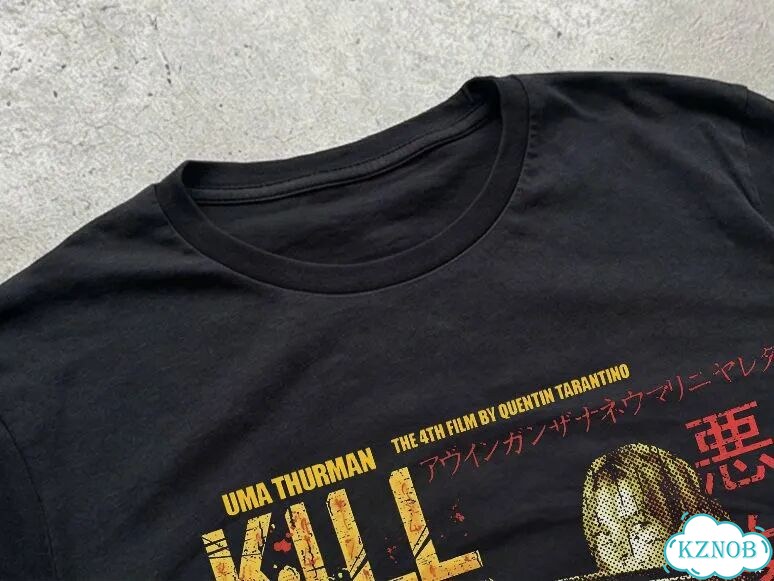 Лонгслив черный Kill Bill Убить Билла AD0035 фото 4