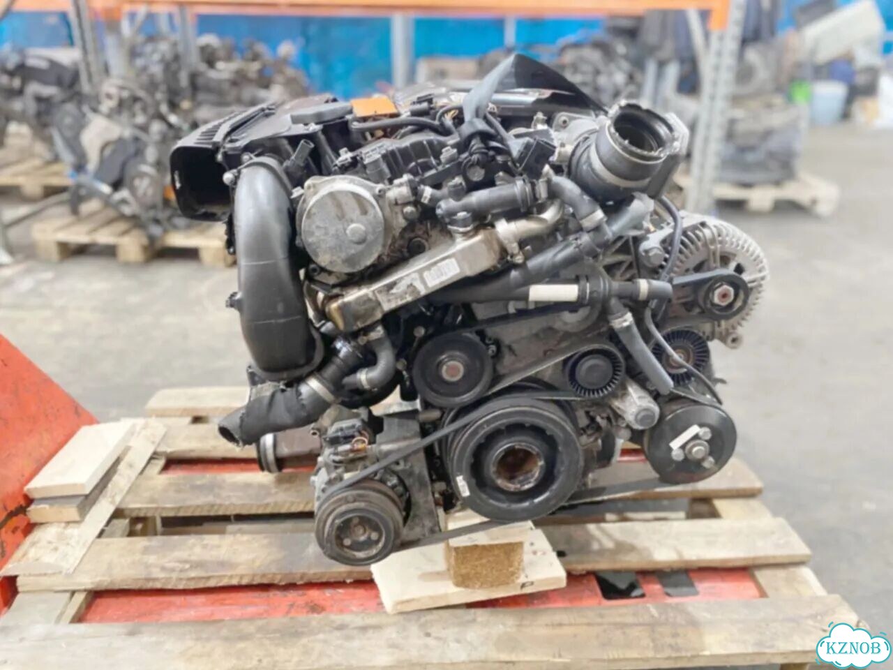 Контрактный двигатель M57D30 в сборе E83 218 л/с для BMW X5 E53 без пробега по РФ фото 2