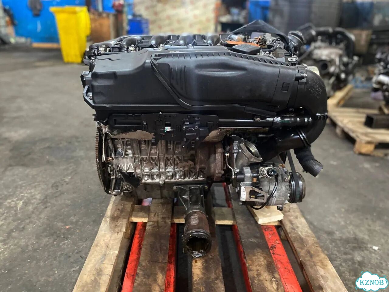 Контрактный двигатель M57D30 в сборе E83 218 л/с для BMW X5 E53 без пробега по РФ фото 3